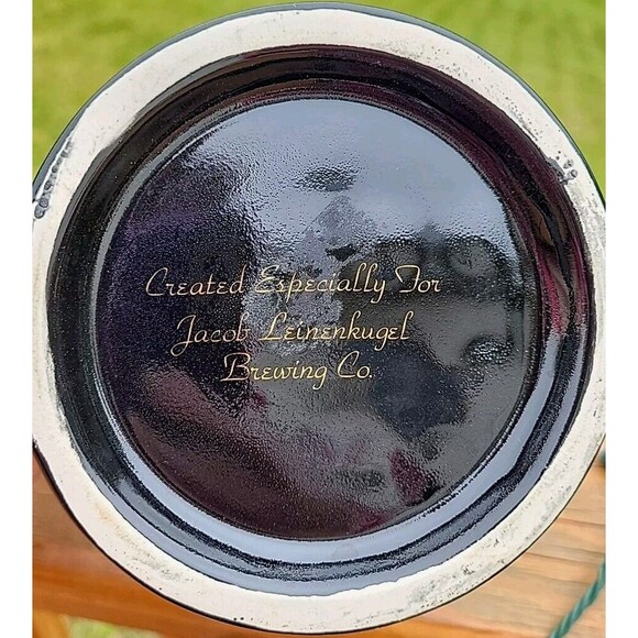 Leinenkugel's Brewing Co. Limited Beer Stein Black Mug Gold Trim - Picture 8 of 13